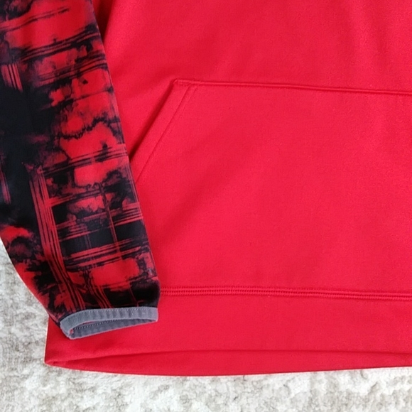 Under Armour Pullover Hoodie Fleece Lined Coldgear Loose - Picture 6 of 14